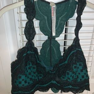 Free people green bralette